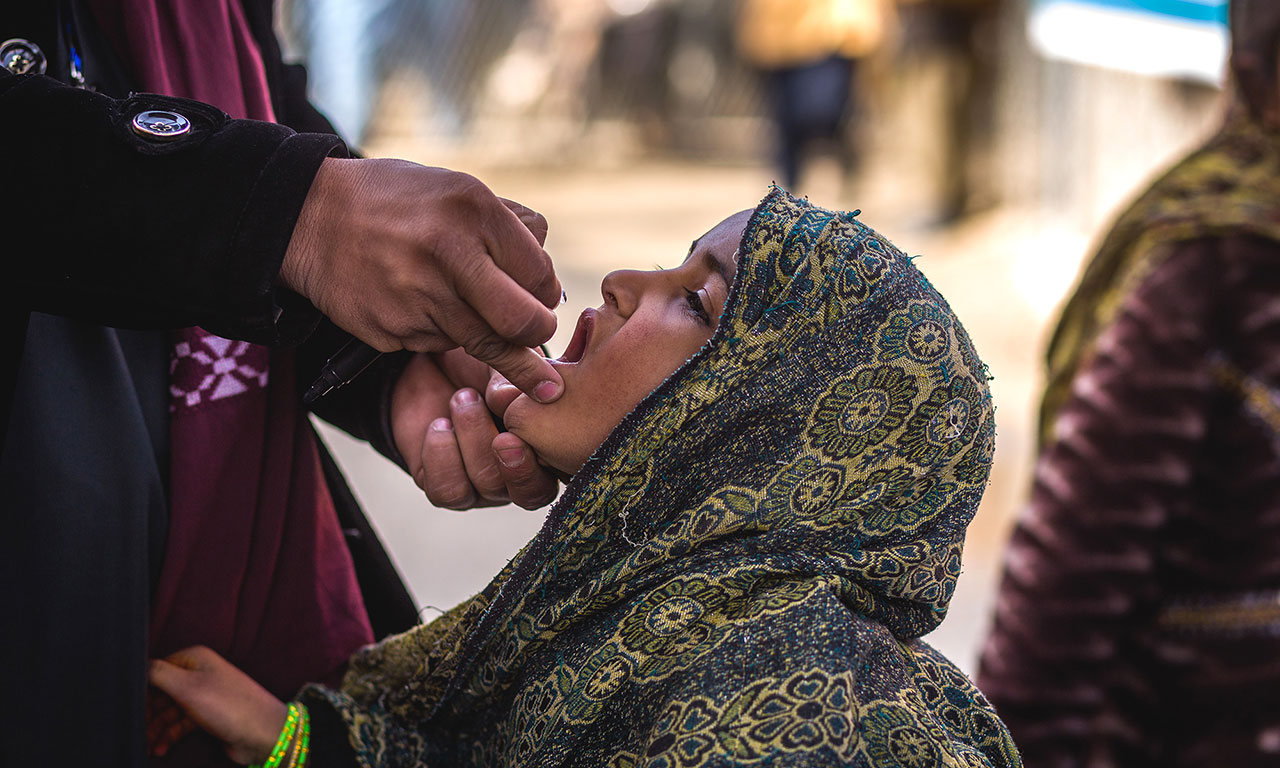 Afghanistan Pakistan Polio Vaccination