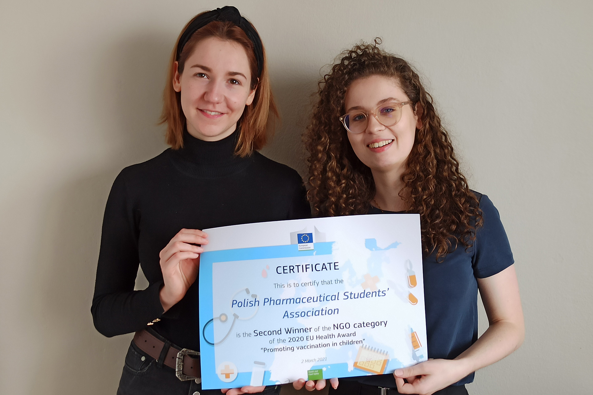 Polish pharmacists certificate