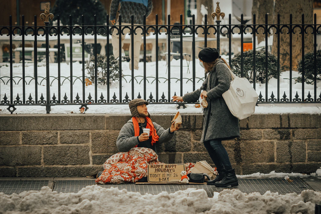 Homeless in Winter