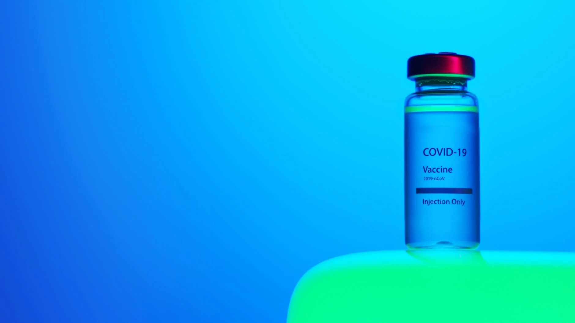 Covid-19 vaccine ampoule