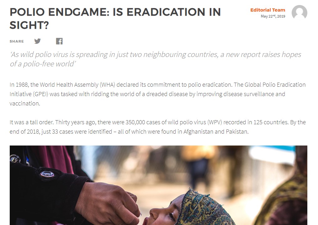 Polio endgame: is eradication in sight