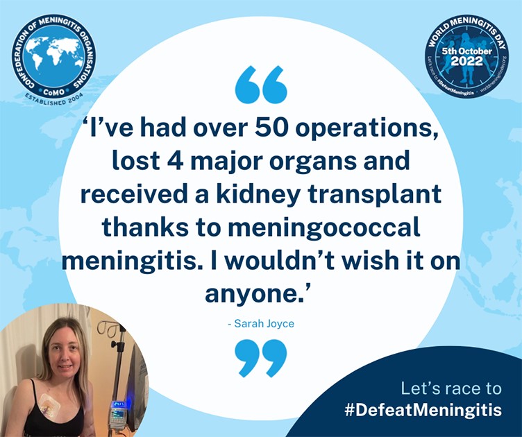 World Meningitis Day banner 5 October 2022