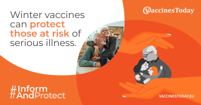 #InformAndProtect, Winter vaccines can protect those at risk of serious illness.