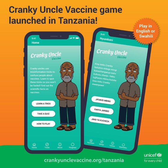 Cranky Uncle game in Tanzania