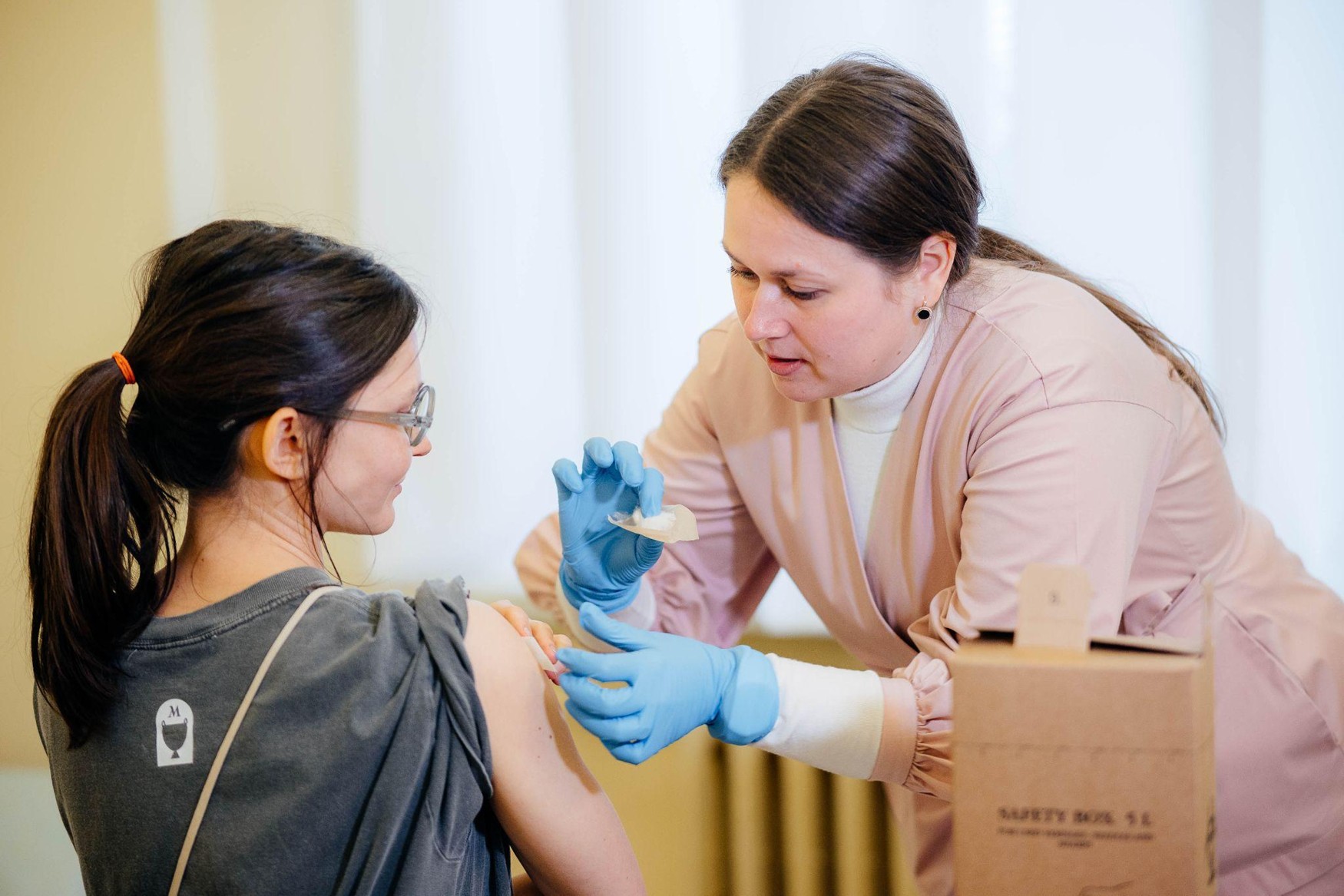 Mobile medical teams provide vaccination services in Kyiv during Immunisation Week 2025
