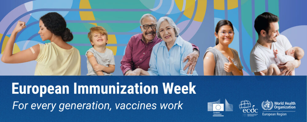European immunisation week 2026 banner