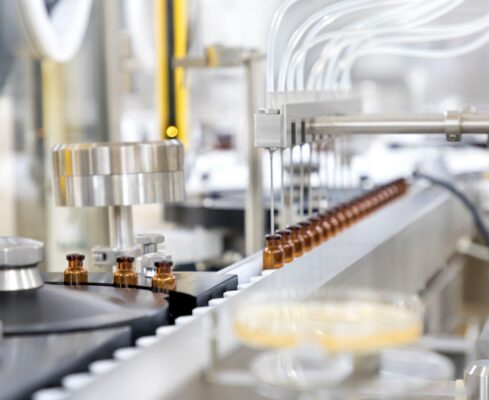 Manufacturing line at Serum Institute of India’s Pune facility. Serum is one of CEPI’s vaccine manufacturing partners. Credit: Serum Institute of India